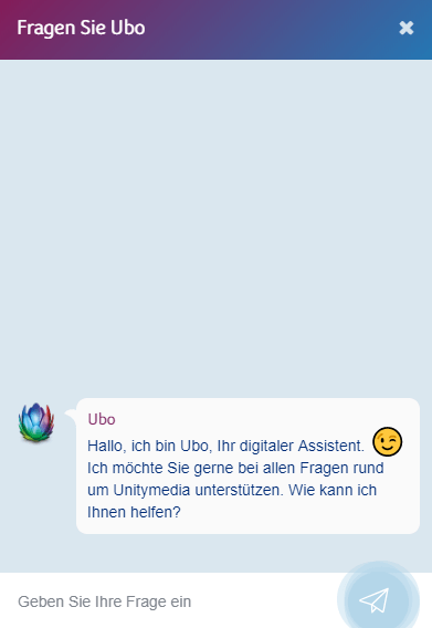 Chatten Sie mit Ubotbot