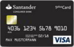Kreditkarte der Santander Bank