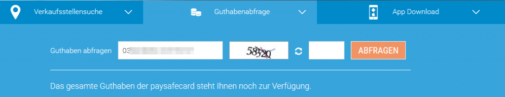 paysafecard Bonitätsprüfung