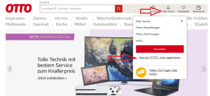 Bei OTTO erhalten Sie Rabatt auf Ihre erste Bestellung