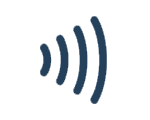Das Wellensymbol zeigt an, dass das Gerät und die Karte NFC-fähig sind