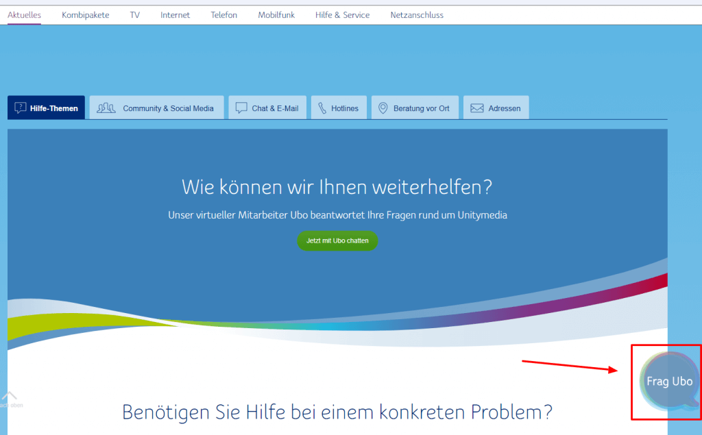 Unitymedia-Chatbot